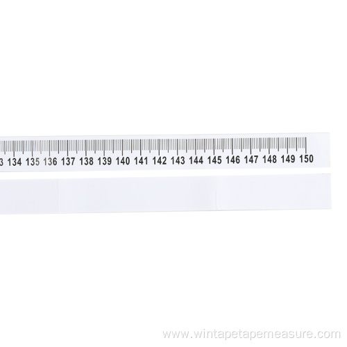 150 CM Eco-friendly Paper Name Head Measuring Tape